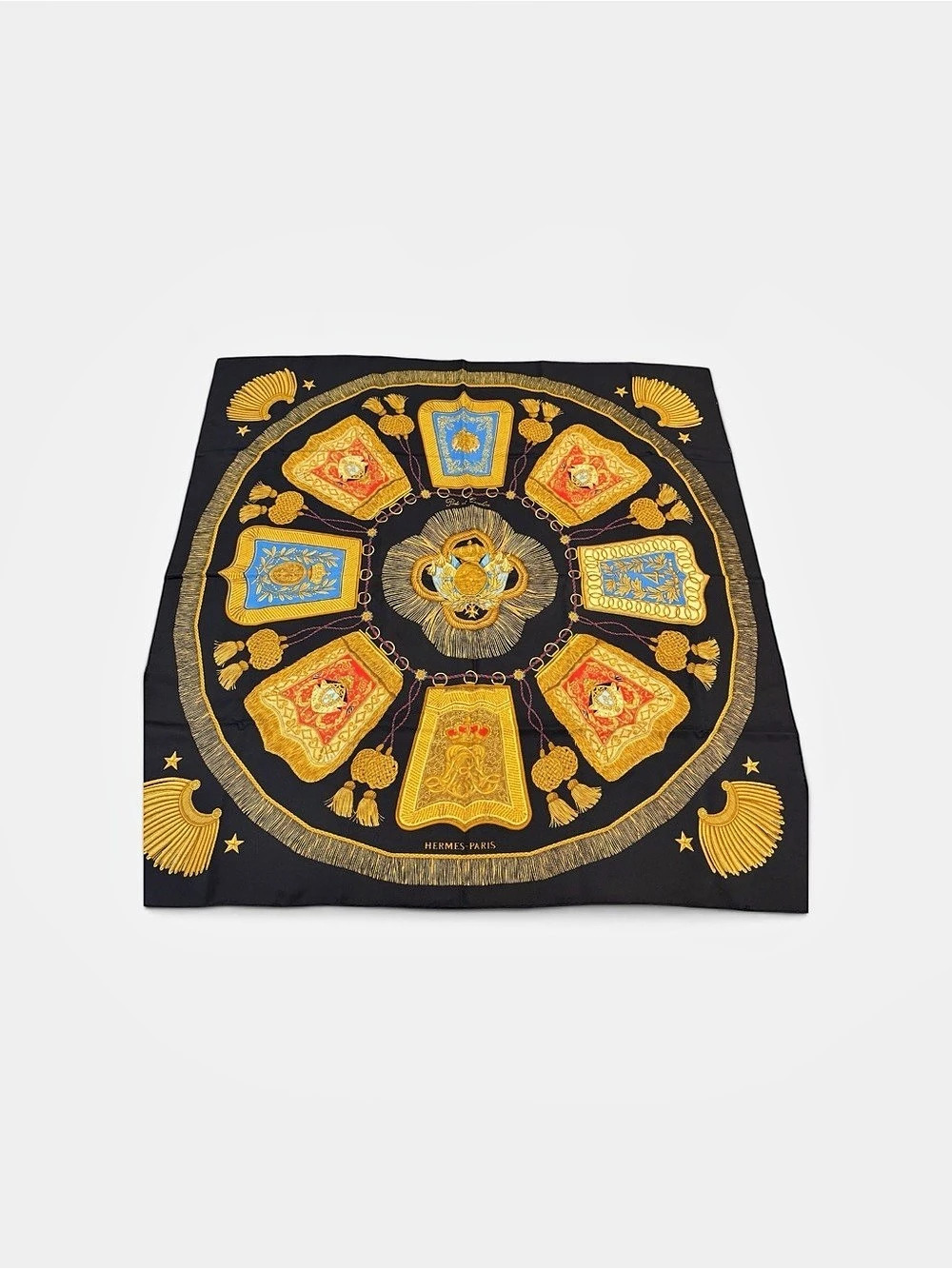 Authentic Hermes silk scarf